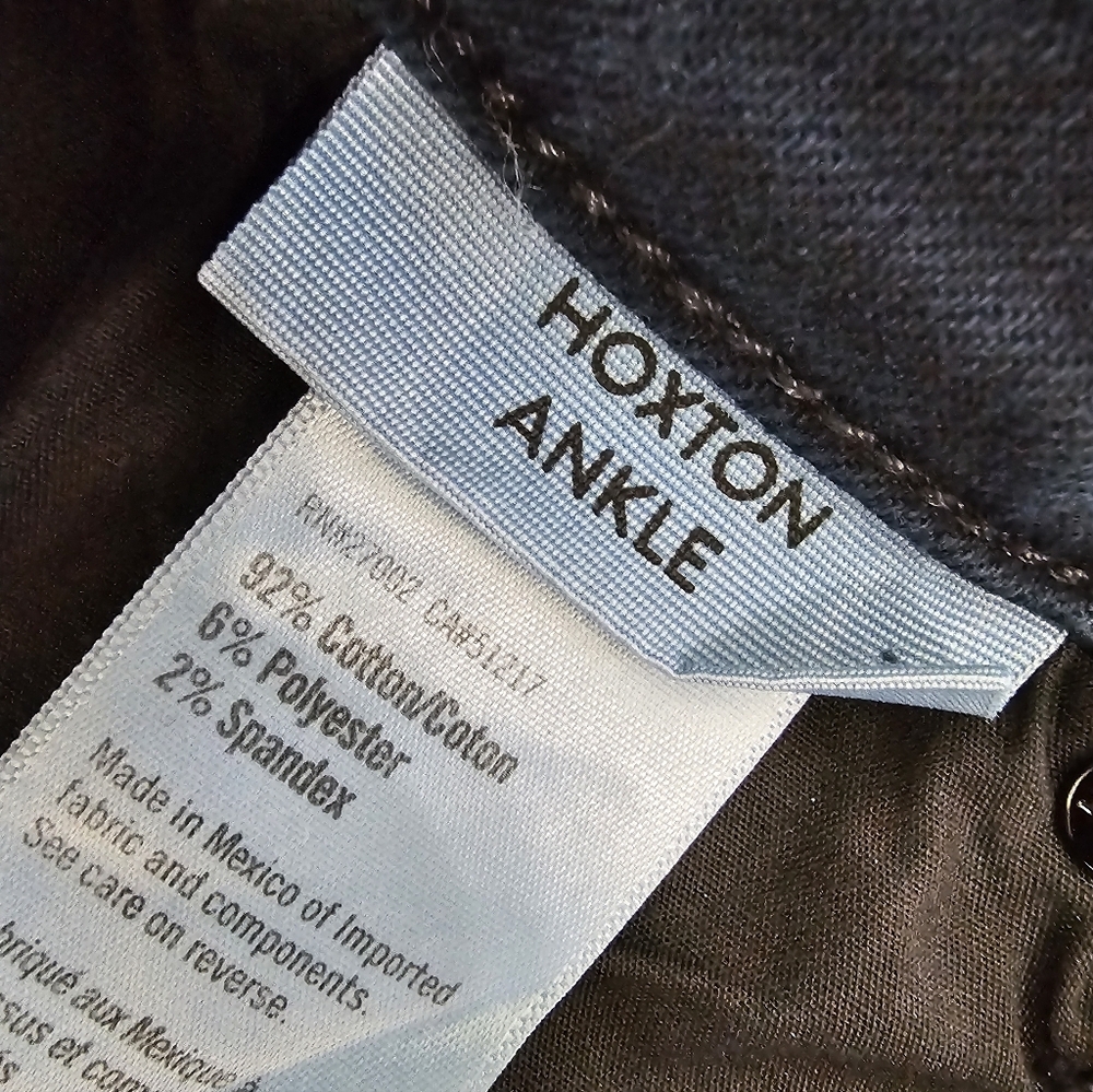 PAIGE Hoxton Ankle Midnight Blue High Rise Skinny Jeans 23 NWT - Picture 9 of 9